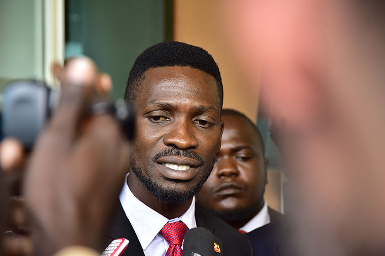 Bobi Wine charged