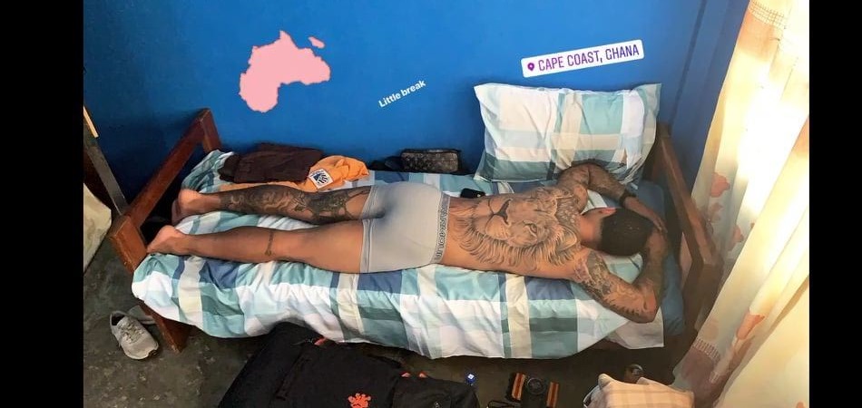 Depay visits Ghana