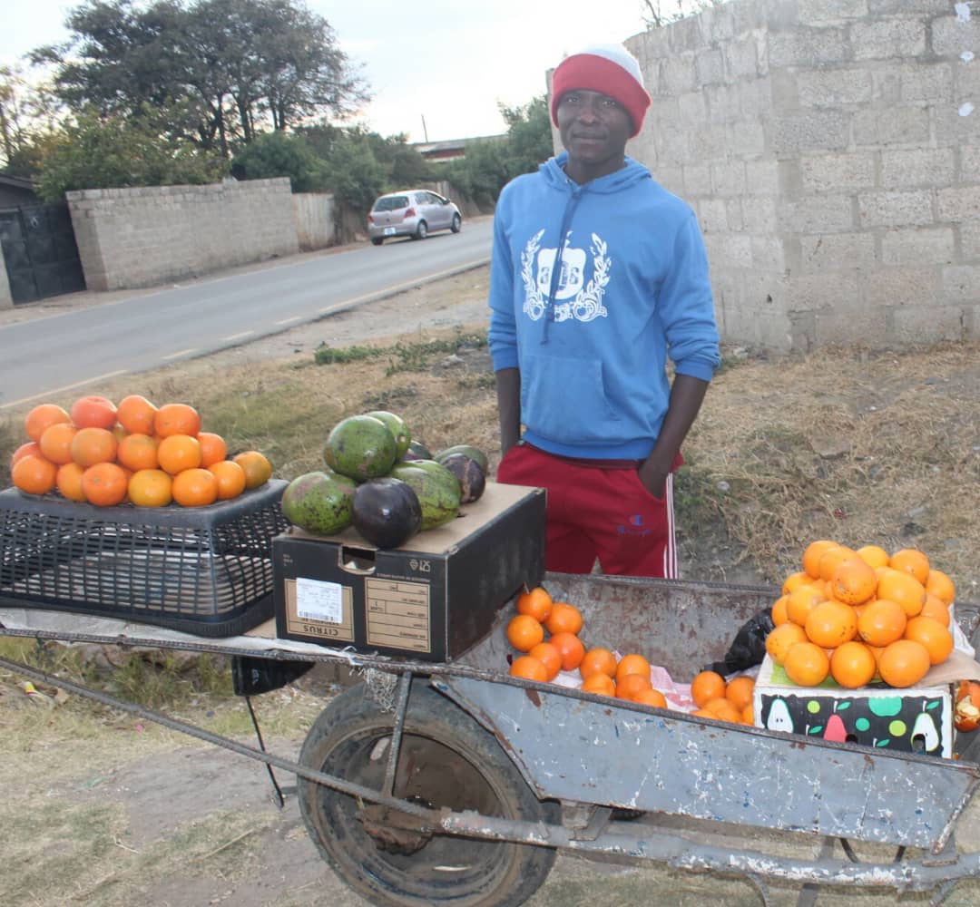 Fruit seller Zambia