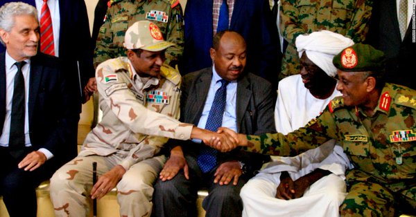 Sudan power sharing agreement