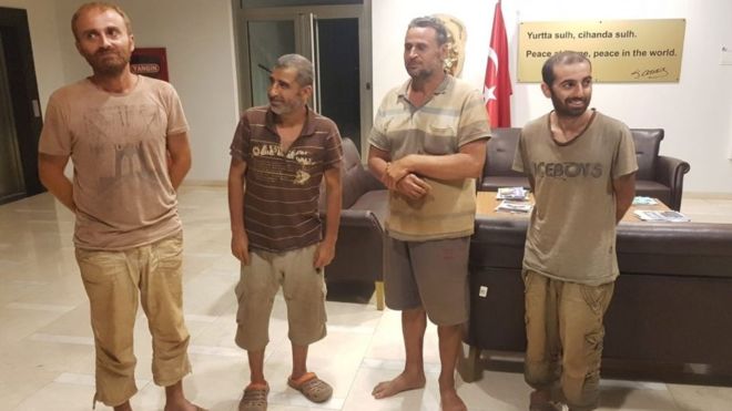 Turkey Nationals kidnapped