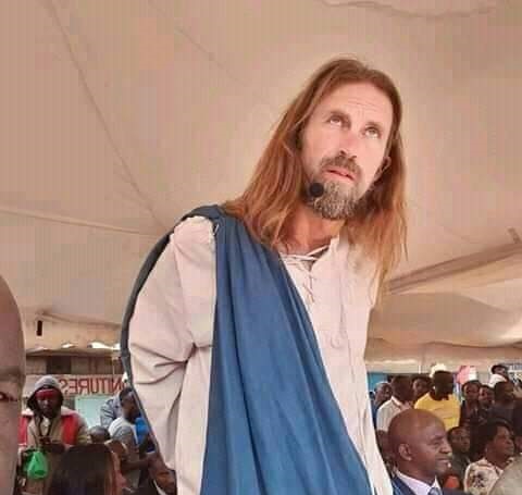 White Jesus in church