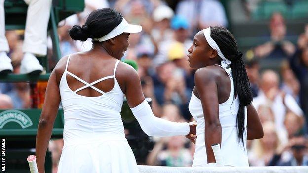 Cori Gauff beats venus