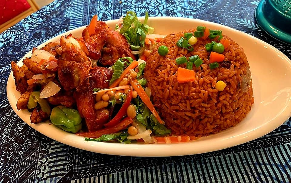 Akosombo bar Jollof