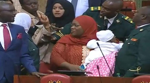 Kenyan MP thrown out