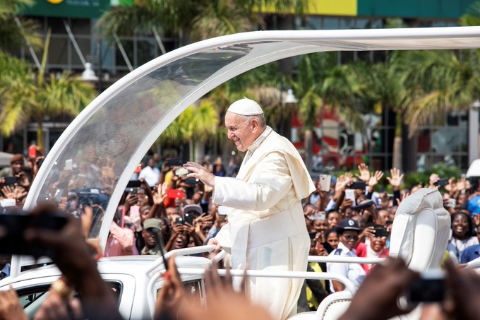 Pope Francis in Mozambique