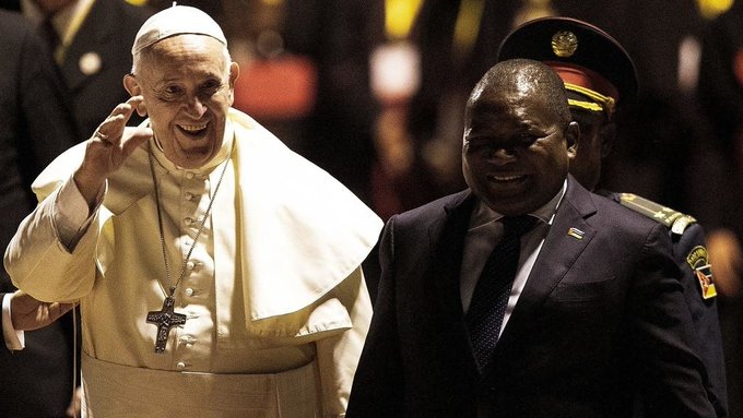 Pope Francis in Mozambique