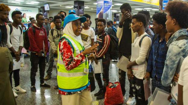 Rwanda welcomes Migrants from Libya