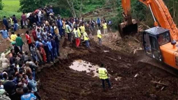 Landslide in Ethiopia