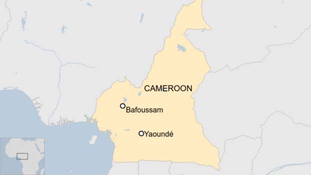 Cameroon map