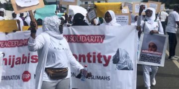 Muslims protest over hijab in Ghana