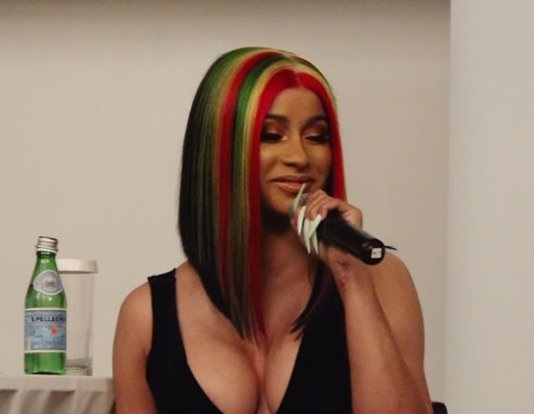 Cardi B in Ghana