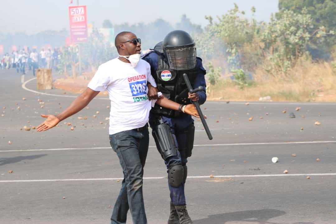 Protesters arrested in Gambia