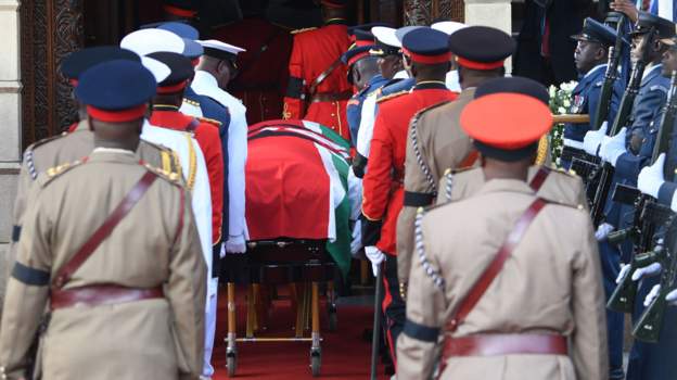 Funeral for Arap Moi