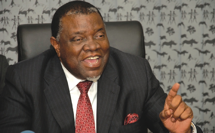 Namibia president wins re-election