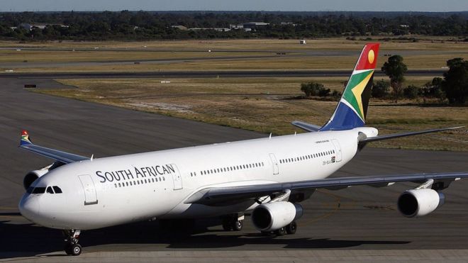 South African airways crew