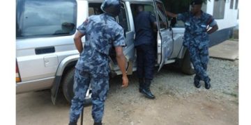 Ghana police Indians seized