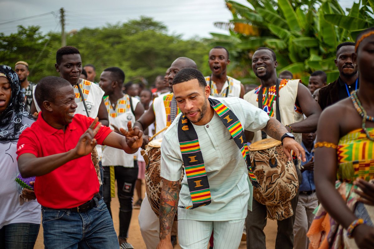 Memphis Depay in Ghana