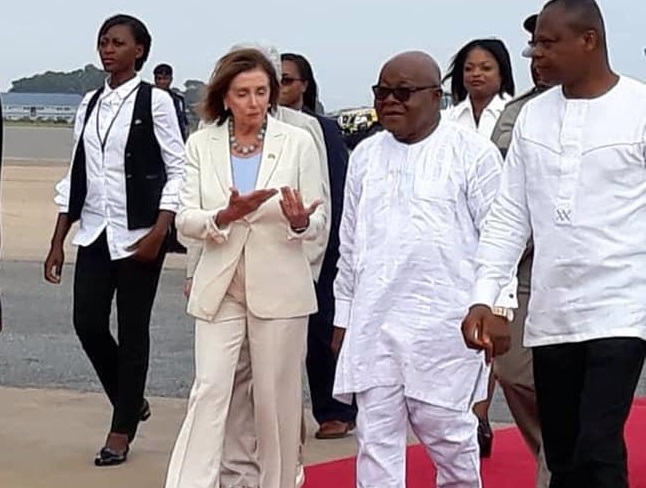 Nancy Pelosi in GHANA