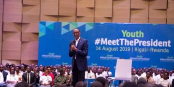 Kagame meets youth