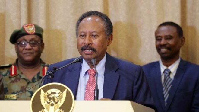 Sudan Prime minister Abdalla Hamdok