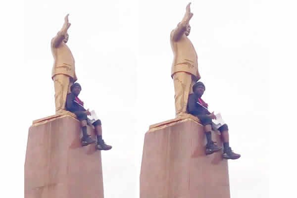 Man fakes suicide attempt