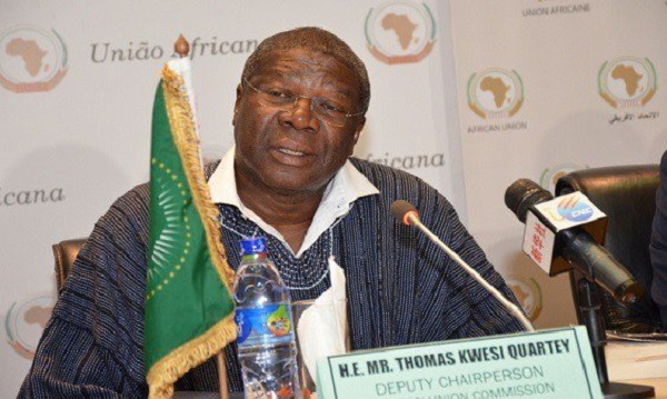 Kwesi Quartey, AU Commission, military coups