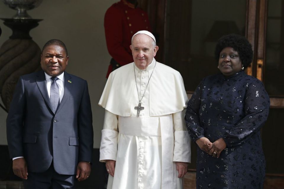 Pope Francis in Mozambique