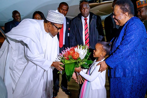 Buhari in South Africa