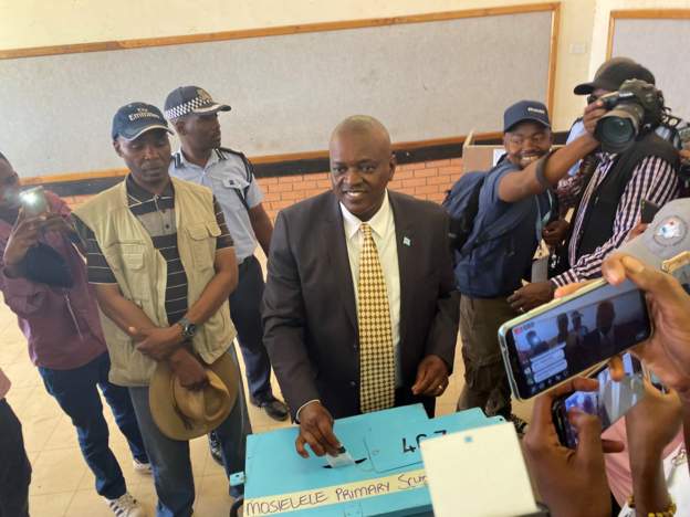 Masisi Botswana wins election