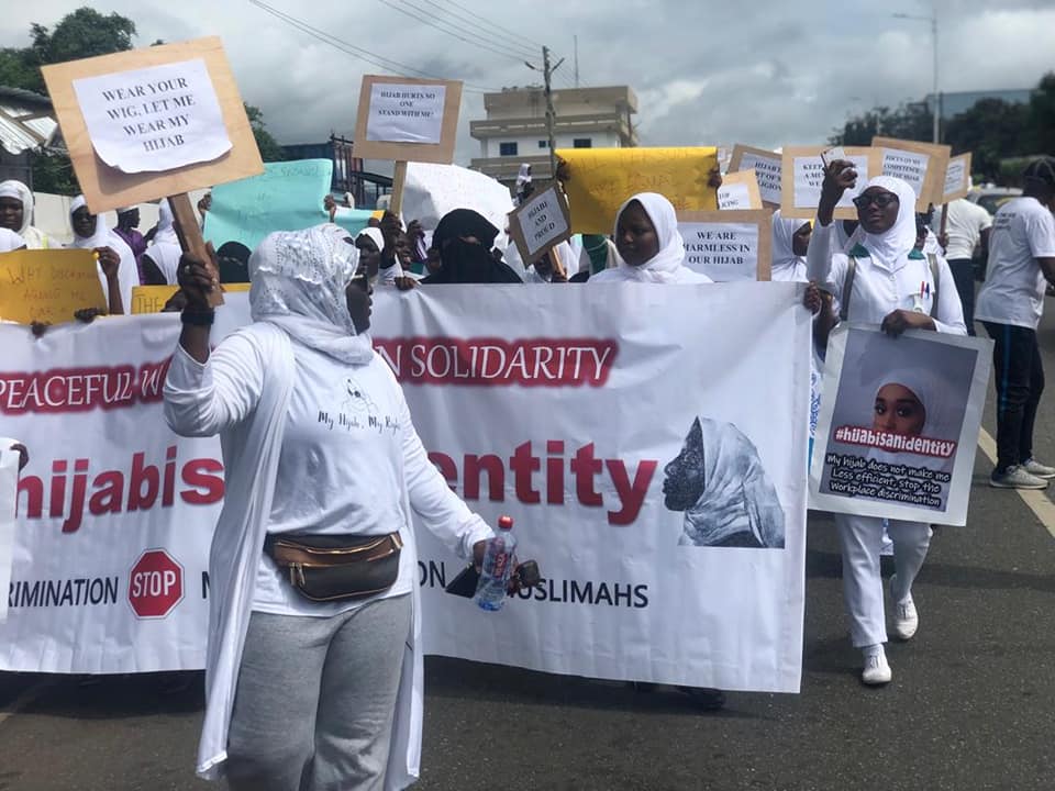 Muslims protest over hijab in Ghana