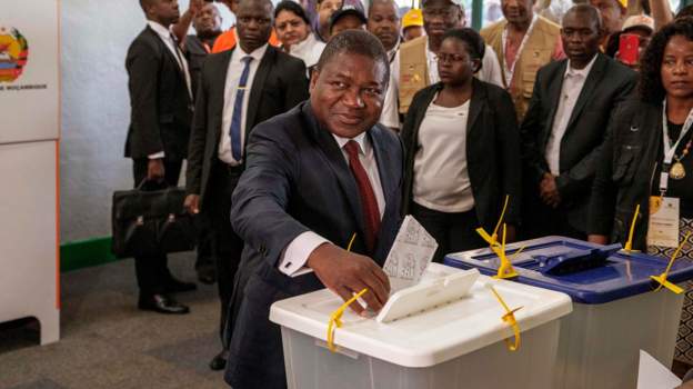 Mozambique voting