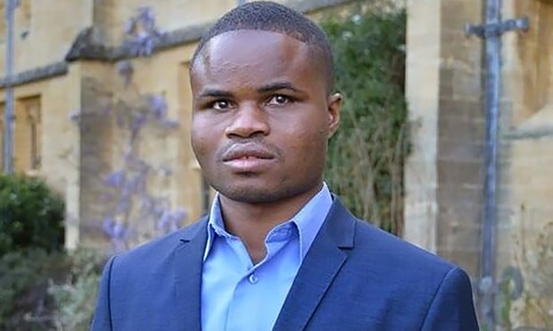 Ghanaian blind student in Oxford