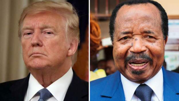 Trump cancels trade deal with Cameroon