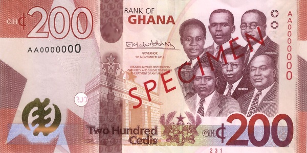 Ghana introduces new banknotes