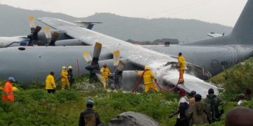 Military Plane crash