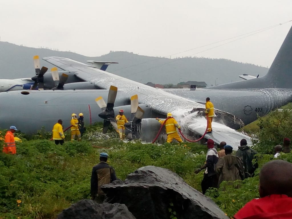 Military Plane crash