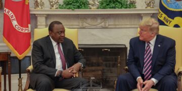 Kenyatta meets Trump