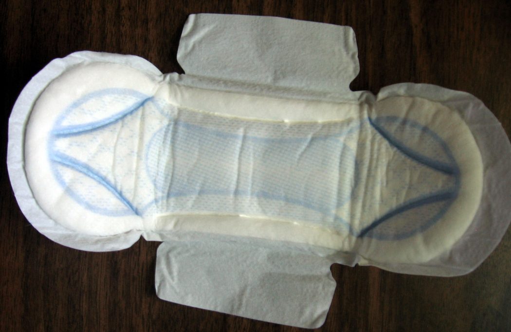 used Sanitary pad