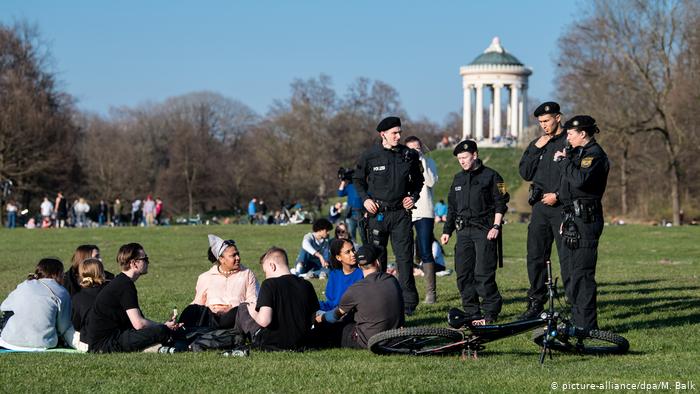 Germany bans meetings