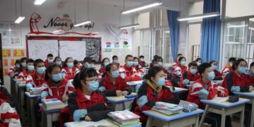 Schools in China reopen