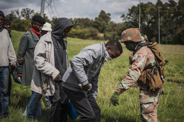 Food theft in South Africa